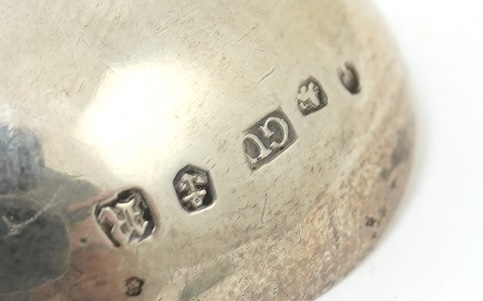 Ten assorted manly 19th century silver caddy spoons